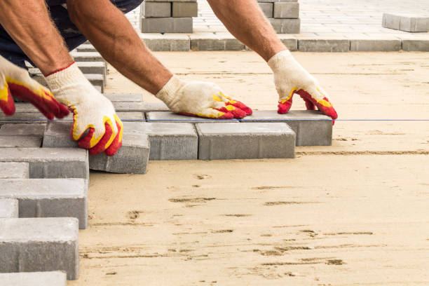 Permeable Paver Driveway in Bryan, TX